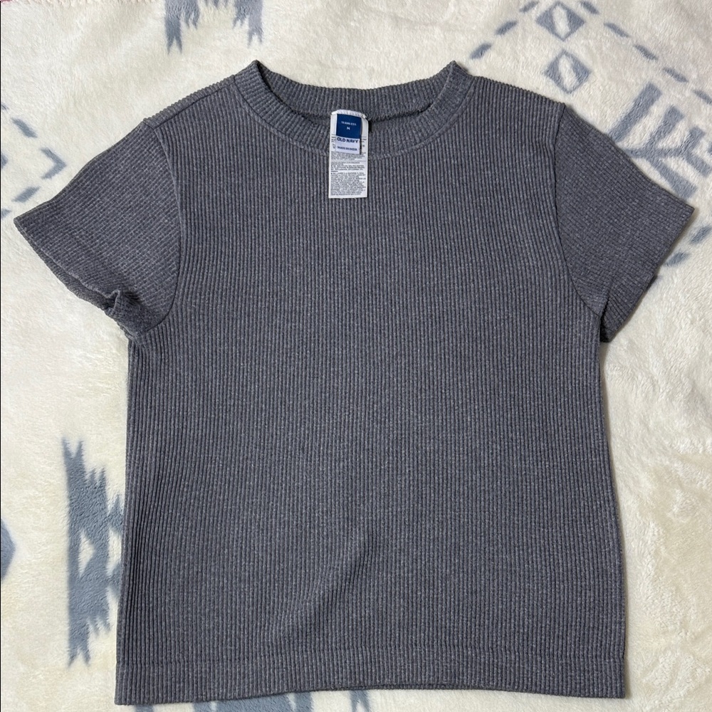 Old Navy Exhale Seamless Fitted Rib T-Shirt